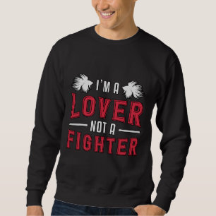 Sweatshirt Betta Fish Je Ne Suis Pas Un Poisson Combattants