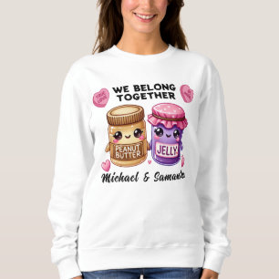 Sweatshirt Beurre d'arachide et gelée font partie du Sweatshi