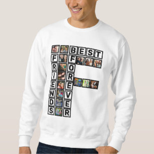 Sweatshirt BFF Best Friends Forever 15 Photo Collage Modèle