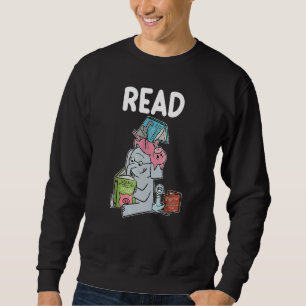 Sweatshirt Bibliothèque de professeur drôle Club de lecture d