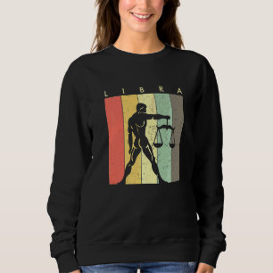 Sweatshirt Bibliothèque Vintage Rétro L'échelle Zodiac