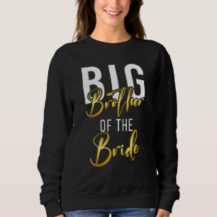 Sweatshirt Big Brother de la mariée Big Brother Mariage
