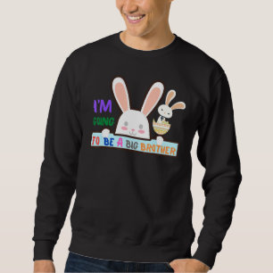 Sweatshirt Big Brother de Pâques pour être Grossesse mignonne