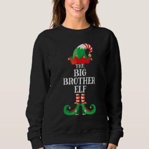 Sweatshirt Big Brother Elf Matching Family Group Christmas Pa