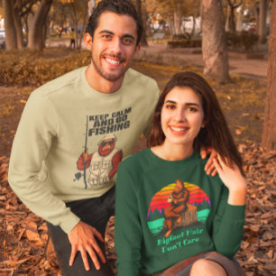 Sweatshirt Bigfoot Café du matin Bigfoot Cheveux n'ont pas d'