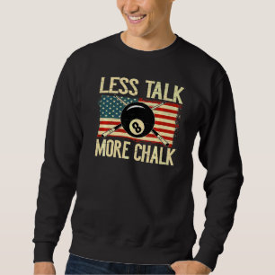 Sweatshirt Billiard Cue Pool Balls Snooker