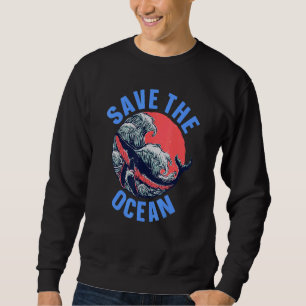 Sweatshirt Biologie marine Vie marine Biologiste marin Économ