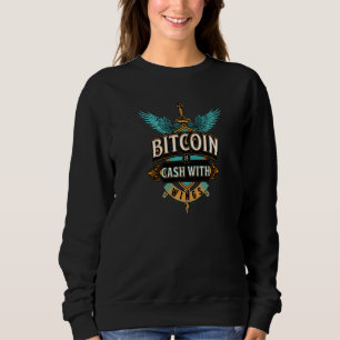Sweatshirt Bitcoin Cash avec ailes