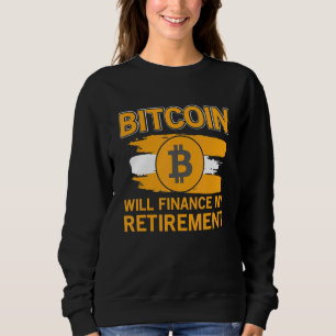 Sweatshirt Bitcoin Devise de retrait Crypto