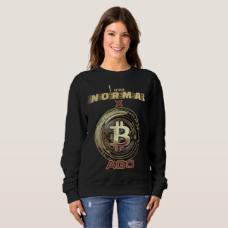 Sweatshirt Bitcoin drôle