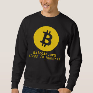 Sweatshirt Bitcoin - forces dans Numeris