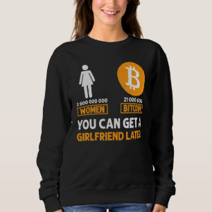 Sweatshirt Bitcoin Funny Btc Crypto Sarcastique Trading