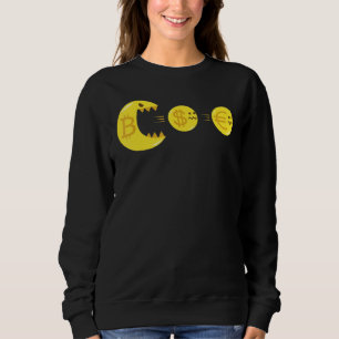 Sweatshirt Bitcoin Manger Devise Crypto Trading Hodl Btc