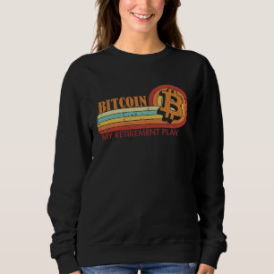 Sweatshirt Bitcoin Mon Plan De Retraite Blocs Crypto Bitc