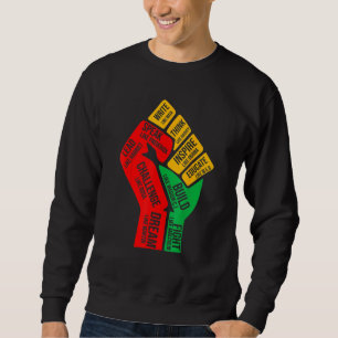 Sweatshirt Black History Month African American Country Celeb