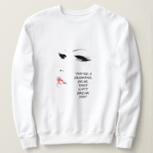 SWEATSHIRT BLANC (FEMMES)