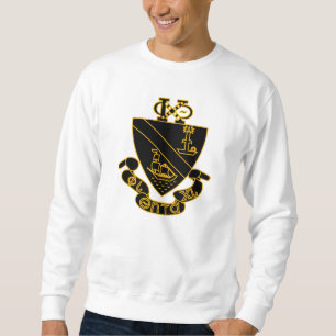 Sweatshirt Blason de Phi Chi Theta   Or et Noir