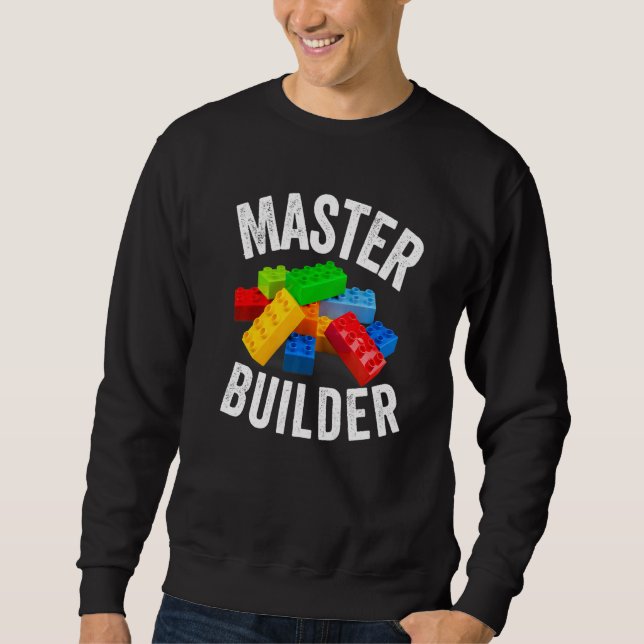 Sweatshirt Blocs de construction de Master Builder Jouets de  (Devant)