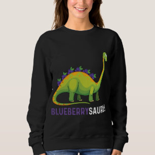 Sweatshirt Blueberrysaurus Vêtements Blueberry Dinosaur Dino 