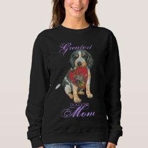 Sweatshirt Bluetick Heart Mom