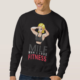 Sweatshirt Bodybuilder Muscle Force Sport Étudier Pumpin