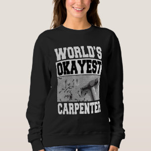 Sweatshirt Boiseries d'artisan de menuiserie pour hommes dans