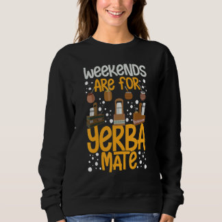 Sweatshirt Boisson Yerba Mate Thé Argentine Feuilles Coupe Po
