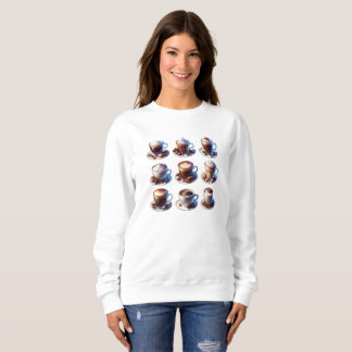 Sweatshirt Boissons De Café Pour Les Amateurs De Café
