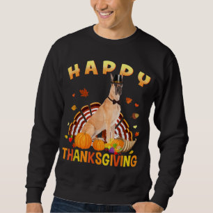 Sweatshirt Bon thanksgiving Cute Great Dane Turquie pèlerin