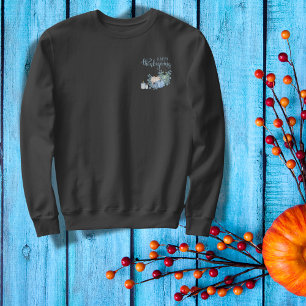 Sweatshirt Bon thanksgiving en bleu