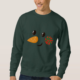 Sweatshirt Bonhomme de neige Rétro Hommes