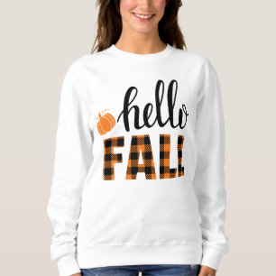 Sweatshirt Bonjour automne