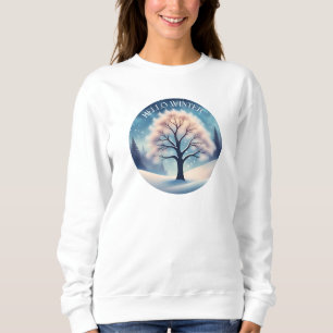 Sweatshirt Bonjour Winter Tree