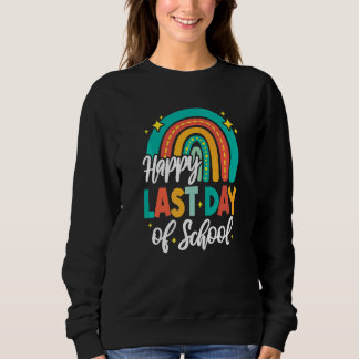 Sweatshirt Bonne Dernière Journée De L'École Rainbow 2022 Ens