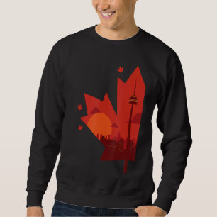 Sweatshirt Bonne fête du Canada 1er juillet Famille canadienn
