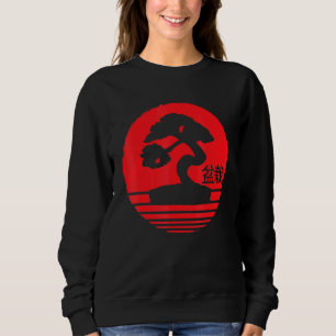Sweatshirt Bonsaï Kanji Japon Méditation