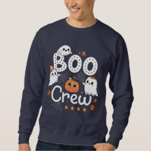 Boo Crew Cute Halloween Ghosts et Citrouille