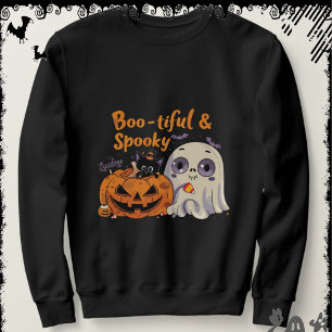 Sweatshirt Boo-tiful & Spooky   ExDesigner   Halloween