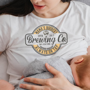 Sweatshirt Boobery de maman Amusante allaitement Nouveau cade