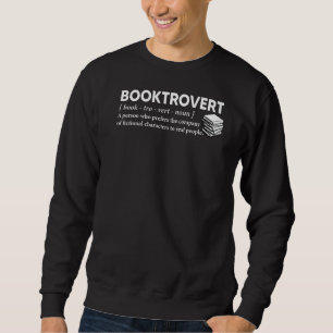 Sweatshirt Booktrovert Definition Librarian Membook