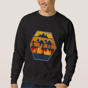 Sweatshirt Bossage de chameau Jour Humour Animaux Travail Emp