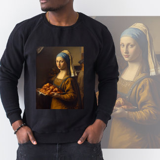 Sweatshirt Boulanger Vintage Classique - Style de Peinture Ho