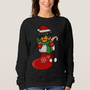 Sweatshirt Boutique de Noël Rottweiler