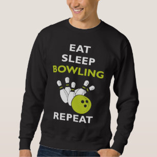 Sweatshirt Bowling de sommeil à manger