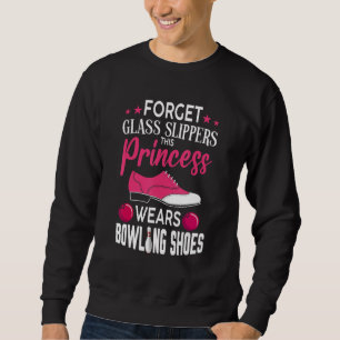 Sweatshirt Bowling Pour Femmes Filles Bowling Chaussures Bowl