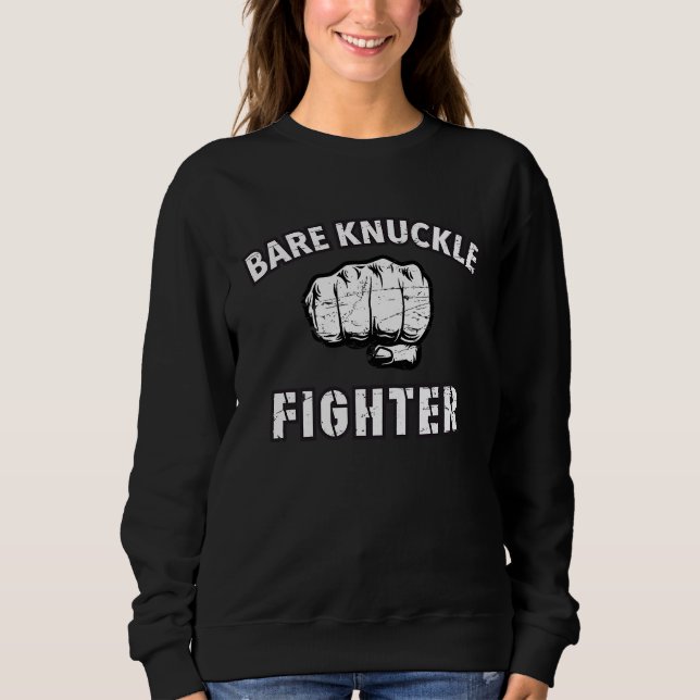 Sweatshirt Boxe de combat à bascule nu (Devant)