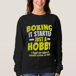 Sweatshirt Boxe Hobby Boxer Papa