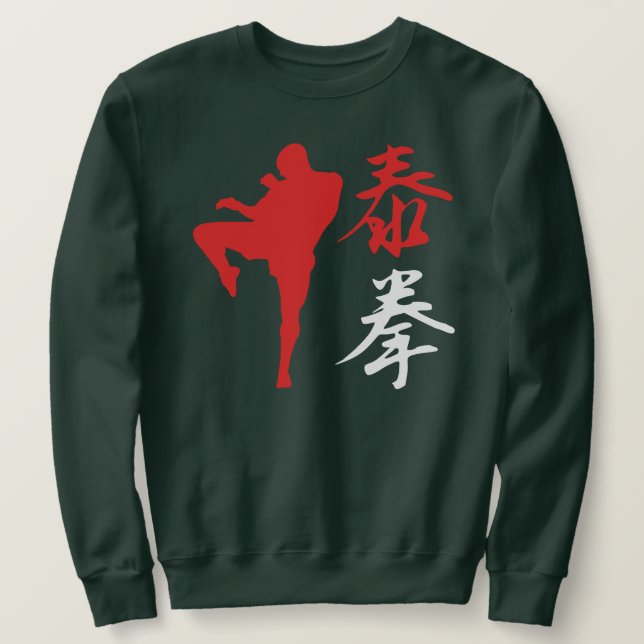 Sweatshirt Boxe Thaïlandaise (Design devant)