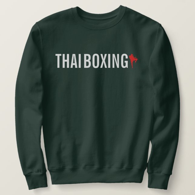 Sweatshirt Boxe thaïlandaise (Design devant)