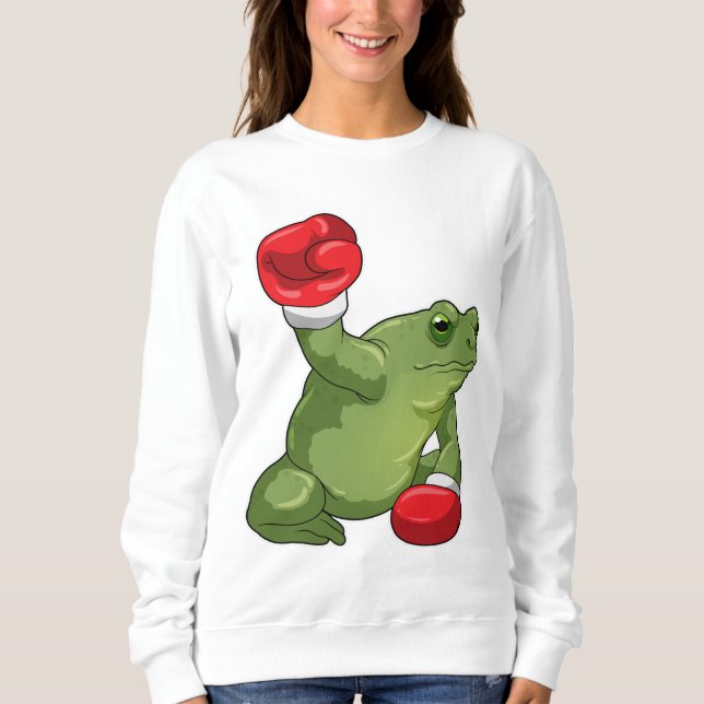 Sweatshirt Boxer Boxing Gloves (Devant)